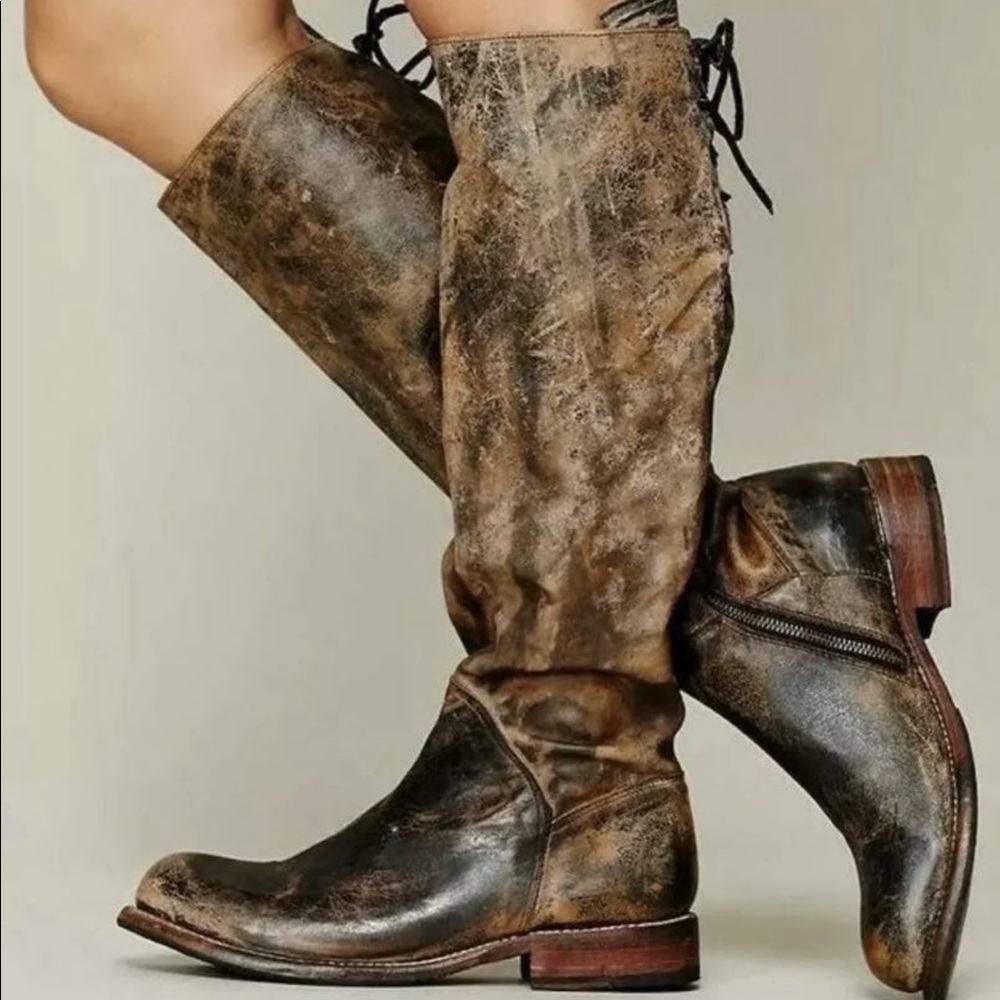 Bed Stu Manchester Tall Boots Size 7